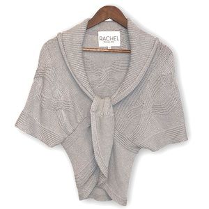RACHEL Rachel Roy | Knotted Twist Gray Sweater